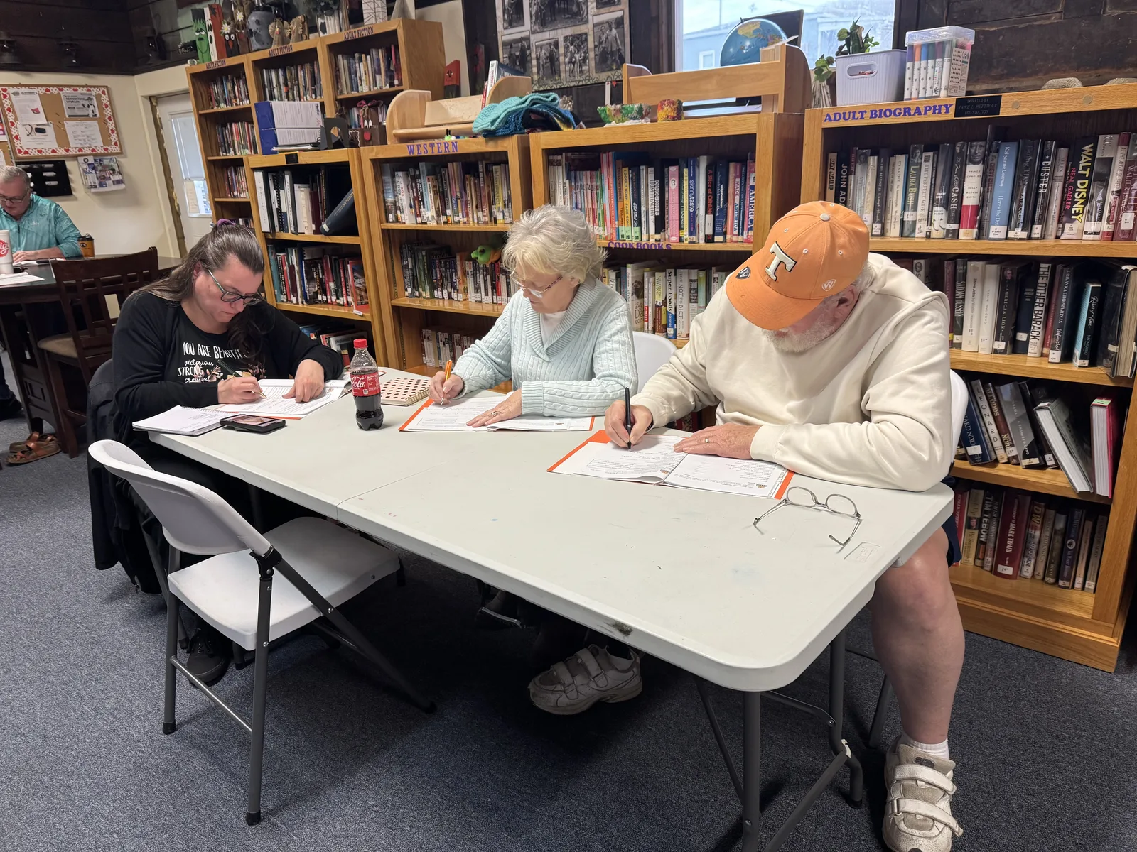 LIFE-STEP Essentials class held at a library