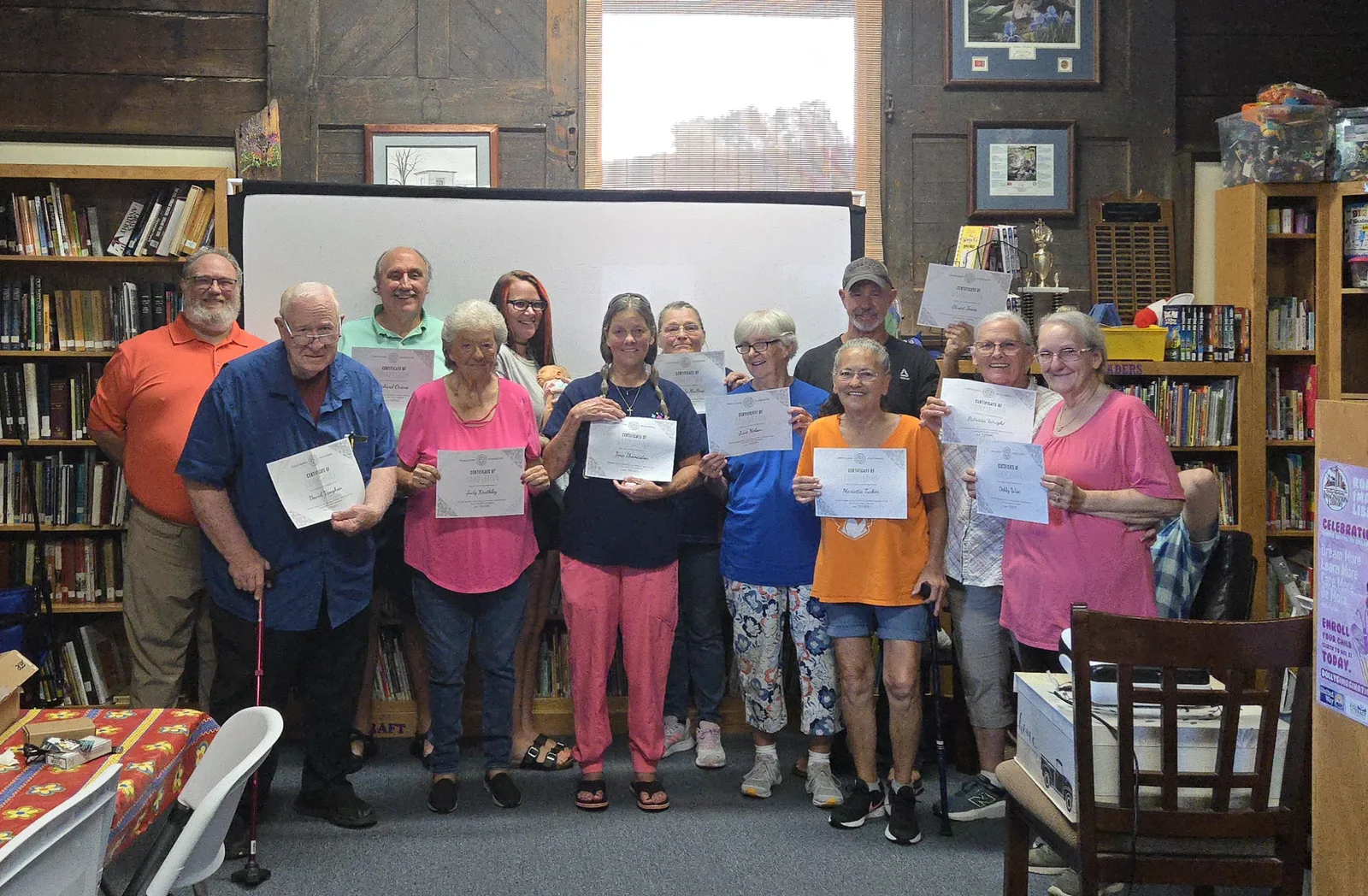 Tech 4 All Tennessee participants celebrating course completion