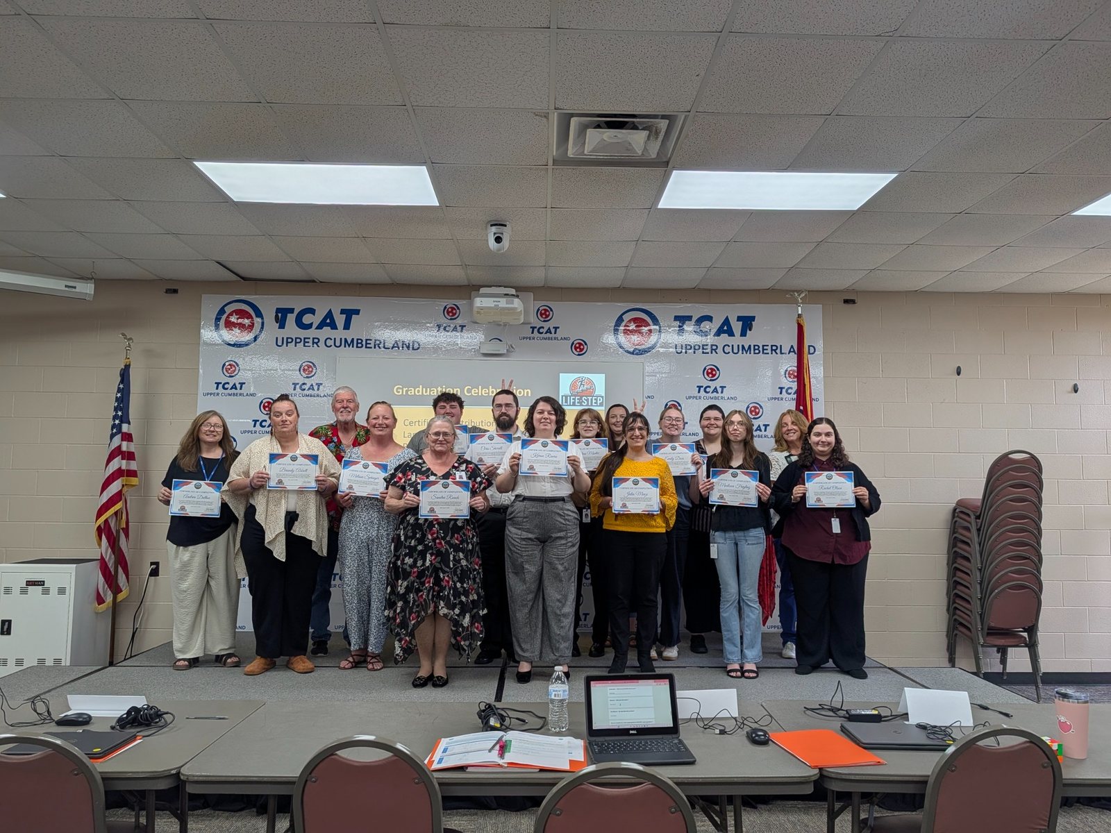 Tech 4 All Tennessee graduates celebrating successful completion of training